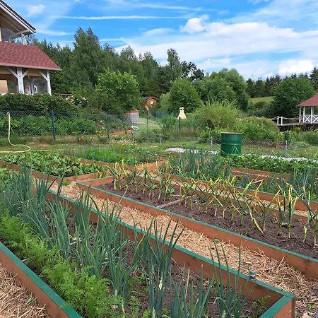 Vakantieboerderij Dolina Miodu - Agro Kaszuby, Sauna, Balia