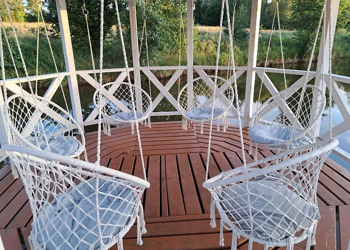 Dolina Miodu - Kaszuby, Sauna, Goraca Balia مزرعة للإقامة *