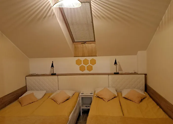 مزرعة للإقامة Dolina Miodu - Kaszuby, Sauna, Goraca Balia