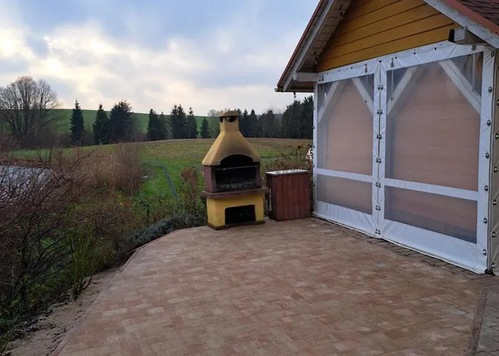 Dolina Miodu - Kaszuby, Sauna, Goraca Balia مزرعة للإقامة *